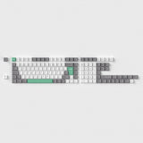 ISO Cherry Profile Dye-Sub PBT Volledige set Keycap Set - Grijs Wit Mint