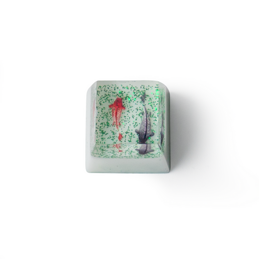 Elegante goudvishars ambachtelijke keycap