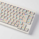 Graffiti Party - Kersenprofiel Dye-Sub PBT volledige keycap-set