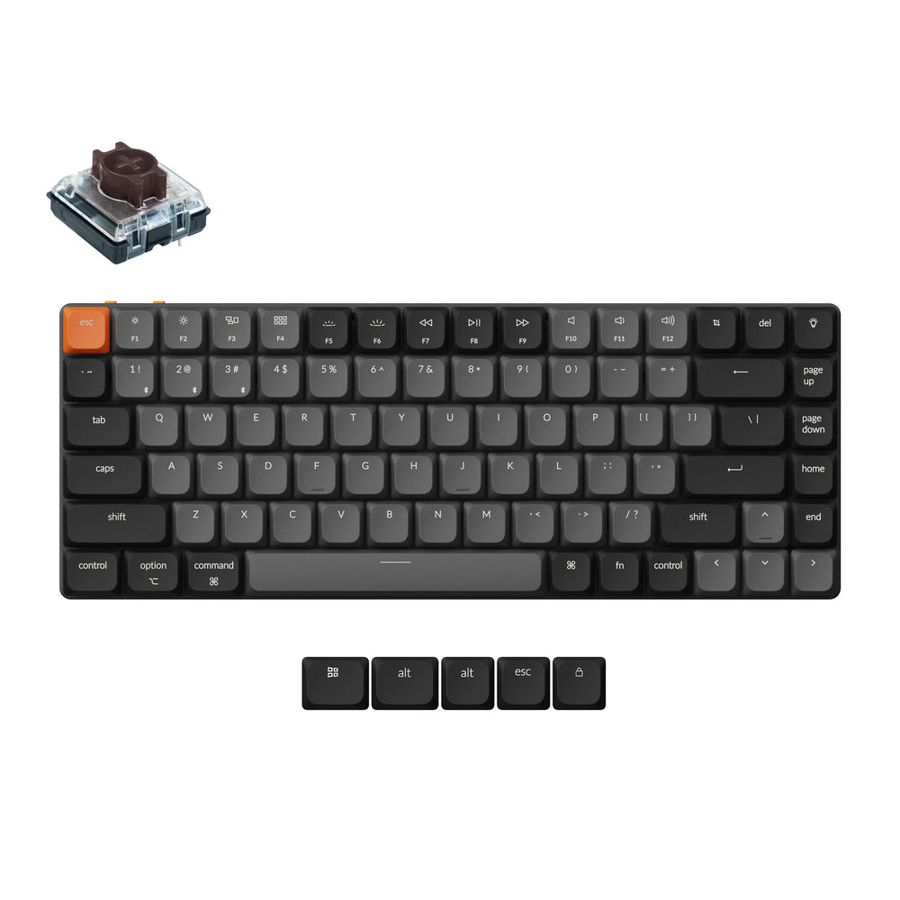 Keychron K3 QMK Wireless Mechanical Keyboard (Version 3) (US ANSI Keyboard)