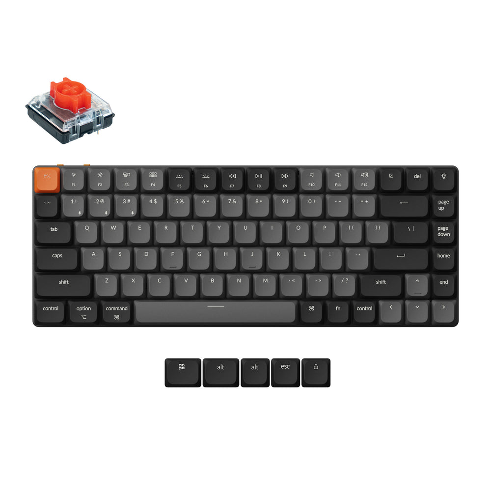 Keychron K3 QMK Wireless Mechanical Keyboard (Version 3) (US ANSI Keyboard)