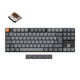 Keychron K1 Max QMK Draadloos aangepast mechanisch toetsenbord ISO-indelingscollectie