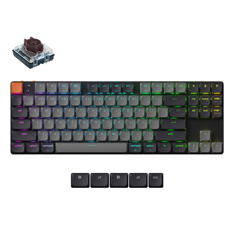 Keychron K1 QMK Wireless Mechanical Keyboard (Version 6) (US ANSI Keyboard)