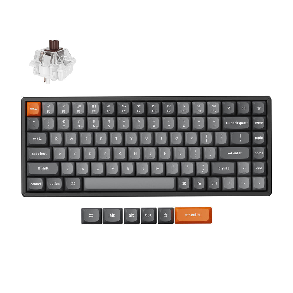 Keychron K2 Max QMK Wireless Mechanical Keyboard (US ANSI Layout)