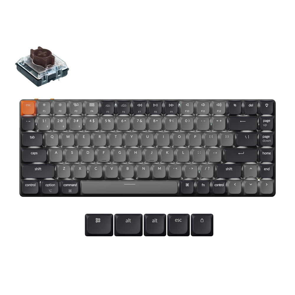 Keychron K3 QMK Wireless Mechanical Keyboard (Version 3) (US ANSI Keyboard)