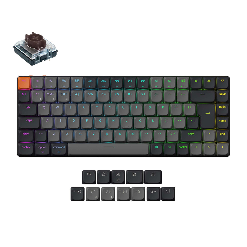 Keychron K3 QMK Wireless Mechanical Keyboard (ISO Layout) - Version 3