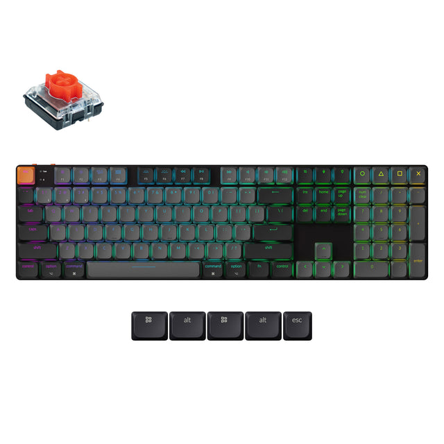 Keychron K5 QMK Wireless Mechanical Keyboard (Version 2) (US ANSI Layout)