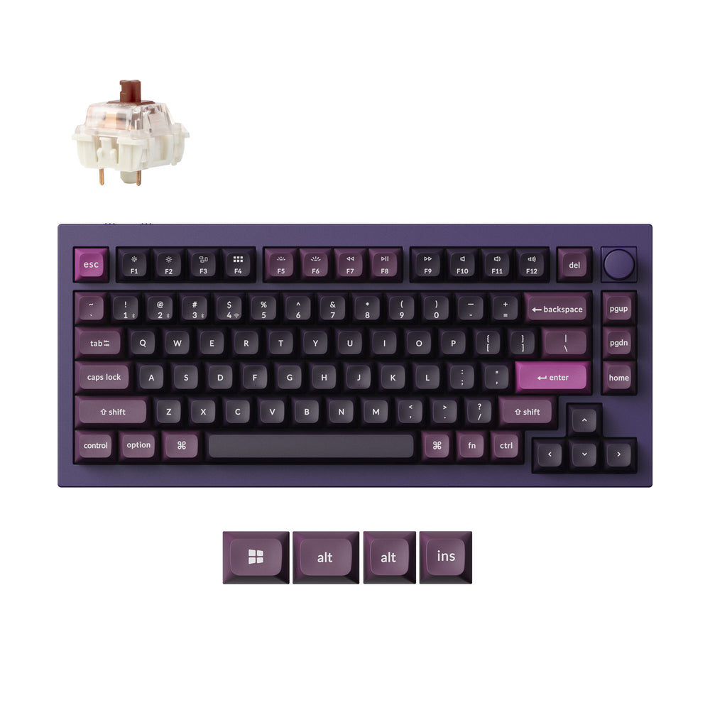 Keychron Q1 Max QMK/VIA Wireless Custom Mechanical Keyboard (US Layout)