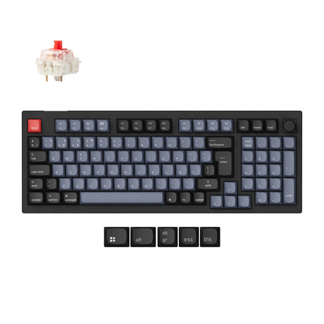 Keychron V5 Max QMK Wireless Custom Mechanical Keyboard ISO Layout Collection