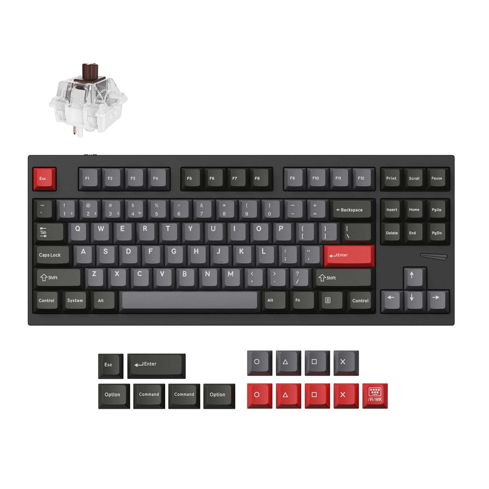 Lemokey L4 QMK Wireless Custom Gaming Keyboard (US ANSI Keyboard)