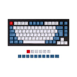 ISO Q1 & Q1 Pro & V1 & K2 & K2 Pro OEM Dye-Sub PBT Keycap Set - Blauw