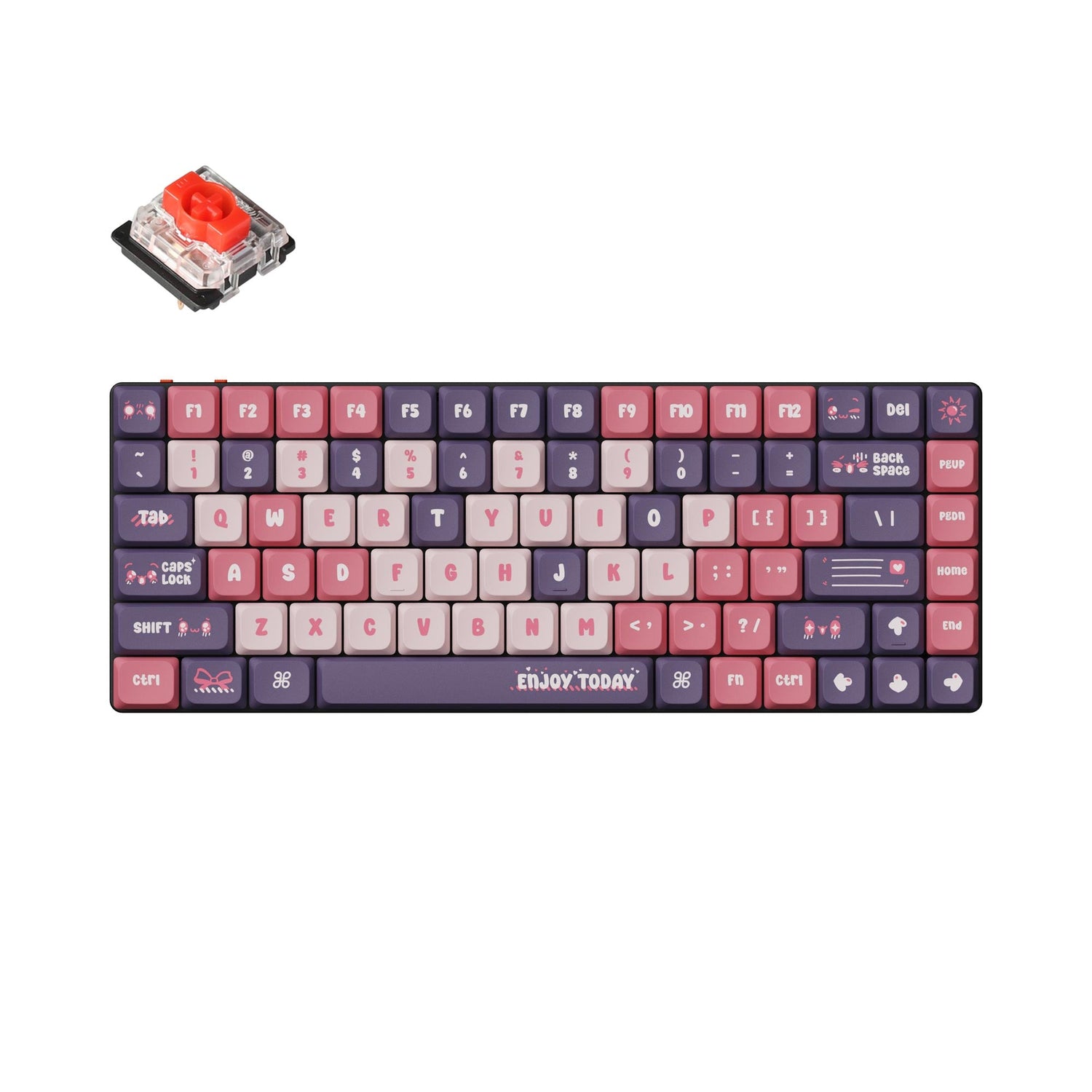 Keychron K3 Max 75% Mise en Page Clavier Mécanique sans Fil Personnalisé, 2.4 GHz Bluetooth Cable Connection QMK Programmable, Cadres en Aluminium Gateron Rouge Switch pour Mac/Windows/Linux Keychron K3 Max 75% Mise en Page Clavier Mécanique sans Fil Personnalisé, 2.4 GHz Bluetooth Cable Connection QMK Programmable, Cadres en Aluminium Gateron Rouge Switch pour Mac/Windows/Linux
