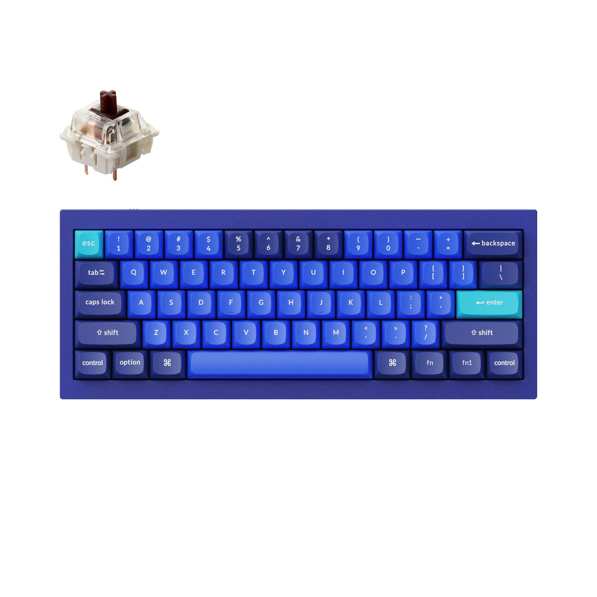 Keychron Q4 QMK Custom Mechanical Keyboard (US ANSI Keyboard)