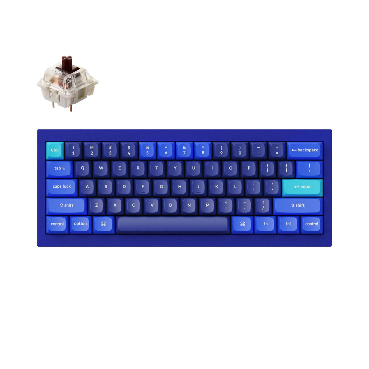 Keychron Q4 QMK Custom Mechanical Keyboard (US ANSI Keyboard)