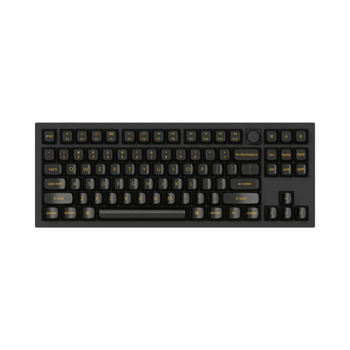 Zwart transparant OSA volledige set keycap-set