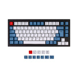 ISO Q1 & Q1 Pro & V1 & K2 & K2 Pro OEM Dye-Sub PBT Keycap Set - Blauw